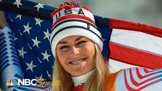 Lindsey Vonn A look back at her storied career  NBC Sports [upl. by Heigl75]