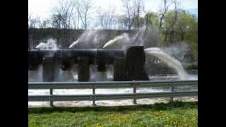 The Filling of the Erie Canal At Lockport NY 2012 [upl. by Mccutcheon]