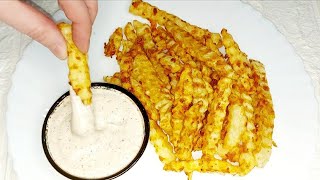 French Fries Special Recipe with SaucePotato RecipePomfrita me SosPatate te skuqura [upl. by Orestes]