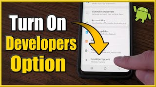 How to Enable Developer Options on Android amp Turn Off Developer Options Easy Method [upl. by Giesser]