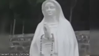 5 Virgin Mary Statues Caught Moving On Camera [upl. by Odravde]