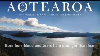 AOTEAROA English Version Lyrics [upl. by Eserehs]