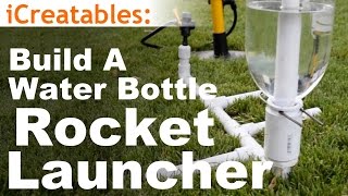 How To Build The Simplest Water Bottle Rocket Launcher [upl. by Egief]