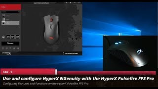 Configuring the Hyperx Pulsefire FPS Pro RGB Gaming Mouse  Step by Step Configuration [upl. by Hatch]