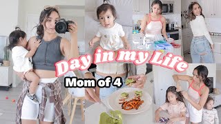 Day In the Life as a Mom of FOUR 💕 FULL DAY ROUTINE [upl. by Giwdul]