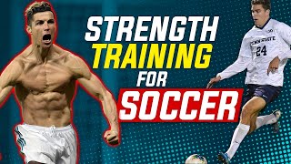 Strength Training For Soccer  Football  4 Elements Of Athleticism [upl. by Lerner332]