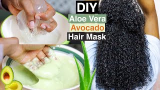 EXTREME ALOE VERA HAIR GROWTH TREATMENT FOR NATURAL HAIR [upl. by Nuli]