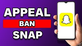 How To Appeal Snapchat Ban Easy Guide [upl. by Eirrot]