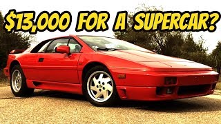 The Lotus Esprit is the Last Affordable Exotic Car [upl. by Laresa249]