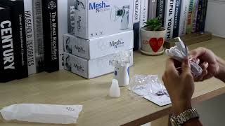 Mesh Nebulizer Instructions and User Guide Video [upl. by Aronos]