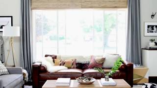 Curtains To Go With Brown Leather Sofa [upl. by Zeeba]