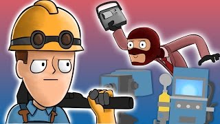 Scouts Engineer Day  A Team Fortress 2 Animation [upl. by Yelmene814]