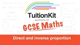 Direct and Inverse Proportion [upl. by Sevart]