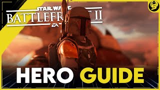 BOBA FETT  Updated Hero Guide 2021  STAR WARS Battlefront 2 [upl. by Maia]