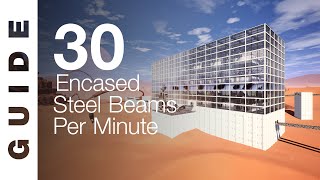 30 Encased Steel Beams  Minute Factory SATISFACTORY GUIDE [upl. by Eiboj]