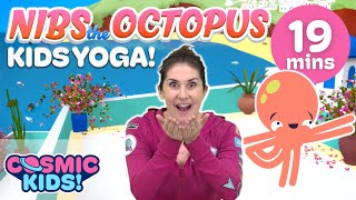 Nibs the Octopus  A Cosmic Kids Yoga Adventure [upl. by Anneis]