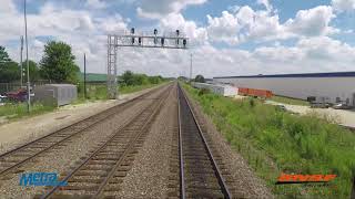 Metra Ride Along  BNSF Railway Inbound [upl. by Gnim]