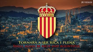 Anthem of Catalonia CAEN lyrics  Himne nacional de Catalunya [upl. by Ehtylb458]