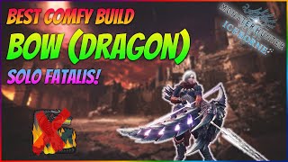 BEST COMFY BOW BUILD TO SOLO FATALIS  No Fatalis ArmorWeapon  MHW Iceborne [upl. by Iru381]