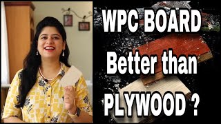 PLYWOOD alternative WPC board  water proof and termite resistant interior design solutions [upl. by Silyhp]