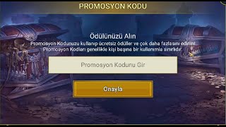 Raid Shadow Legends Promosyon Kodu [upl. by Asyram]