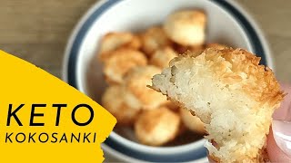 KETO kokosanki tylko 4 składniki i poniżej 1 węgla 😲😉 [upl. by Eeramit]