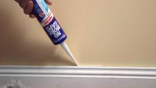 Selleys  How To Fill Gaps In Skirting Boards using No More Gaps  Product Demonstration [upl. by Giraldo]