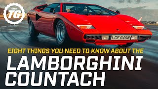 Eight things you need to know about the Lamborghini Countach  Top Gear [upl. by Formenti225]