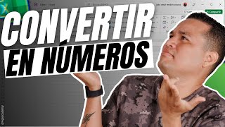 Excel  Convertir Números de texto a Números de valor [upl. by Stan467]