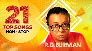 RD Burman  21 Top Songs Non  Stop  Piya Tu Ab To Aaja  Dum Maro Dum  Are Jane Kaise Kab [upl. by Neeleuqcaj]