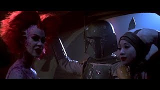 Star Wars The Original Trilogy  All Boba Fett Scenes [upl. by Airehtfele]