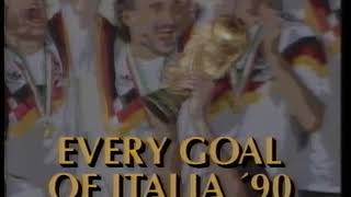 Italia 90  All goals from World Cup 1990 in Italy [upl. by Haelam]