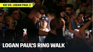 Logan Paul’s Ring Walk Ahead Of KSI Rematch [upl. by Shirley928]