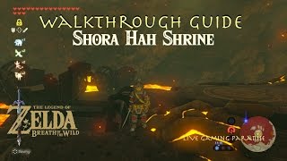 Breath of the Wild  Shora Hah Shrine Guide [upl. by Sidnarb]