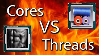 CPU Cores VS Threads Explained [upl. by Artsa86]