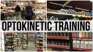 Busy Grocery Store Optokinetic Training 330 [upl. by Aehc]