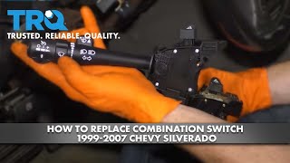 How to Replace Combination Switch 19992007 Chevy Silverado [upl. by Yci491]