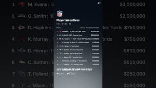 NFL Player Incentives  NFL Week 18 🏈 [upl. by Vachell878]