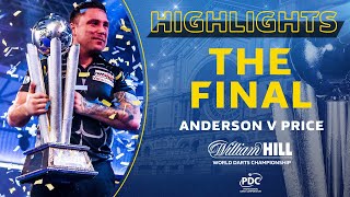 PRICE RULES THE WORLD  Final Highlights  202021 William Hill World Darts Championship [upl. by Chatterjee]