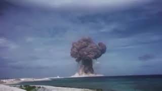 Historical Nuclear Bomb Explosion Footage With Realistic Sound [upl. by Nimesay]