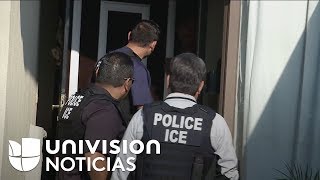 Así es una redada migratoria de ICE en California [upl. by Abas]