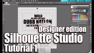 Silhouette Studio Tutorial how to use Silhouette Studio [upl. by Ahsieni804]