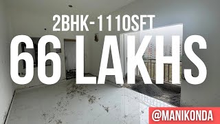 Low Budget 2BHK Flat For Sale in Manikonda 1110sftNorth FacingManikondaKeyxo Properties [upl. by Ardnasak614]