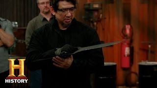 Forged in Fire Slicing and Slashing with the Katar S1 E4  History [upl. by Anemolif]