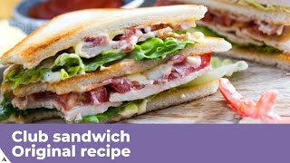 CLUB SANDWICH  Original recipe [upl. by Linder600]