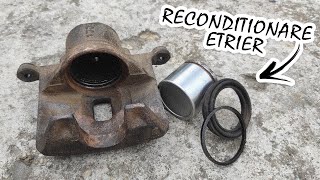 Cum se RECONDITIONEAZA ETRIERUL de FRANA DIY [upl. by Maer354]