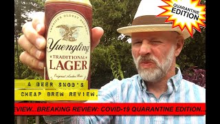 Yuengling Lager Beer Review 2020 by A Beer Snobs Cheap Brew Review [upl. by Arratahs]