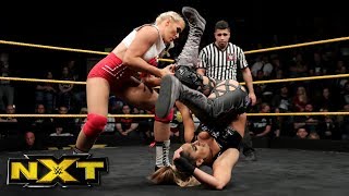 Aliyah vs Lacey Evans WWE NXT Jan 17 2018 [upl. by Leilani]