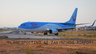 Planespotting at Zakynthos airport  HD [upl. by Weider]