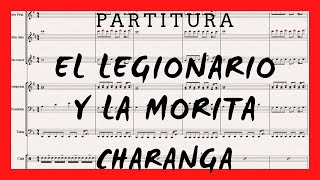 CHARANGA  El Legionario y la Morita  Partitura [upl. by Dahsra829]